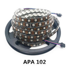 Степень защиты IP20 постоянного тока 5В адресно 5M APA102 Смарт-светодиодные ленты